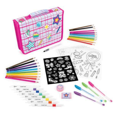 Make It Real Creative Artist Suitcase Art Set