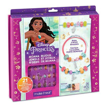 26 Piece Make It Real Disney Princess Moana Jewels and Gems Bracelet Set