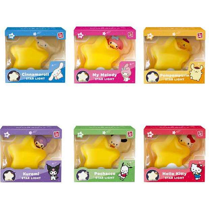 Hello Kitty and Friends Bedside Light Star Series - Assorted