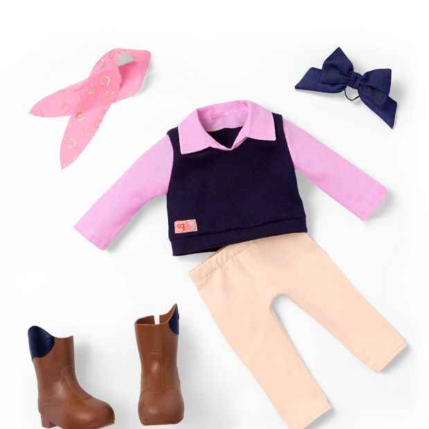 Our Generation 18in Riding Doll Presley