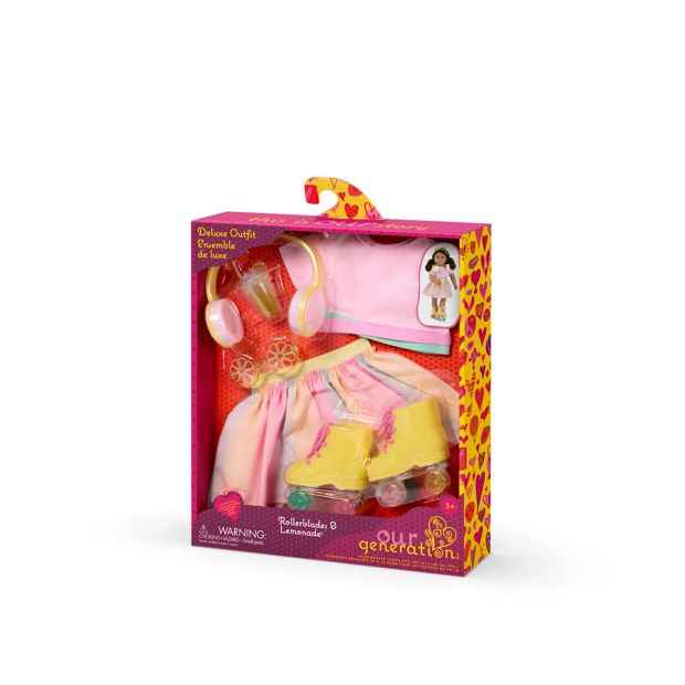 Our Generation Deluxe Rollerblade Outfit