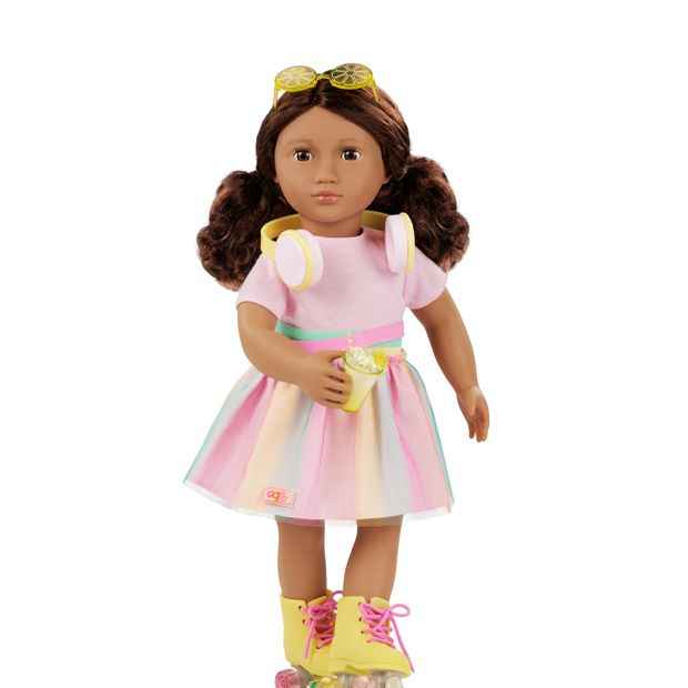 Our Generation Deluxe Rollerblade Outfit