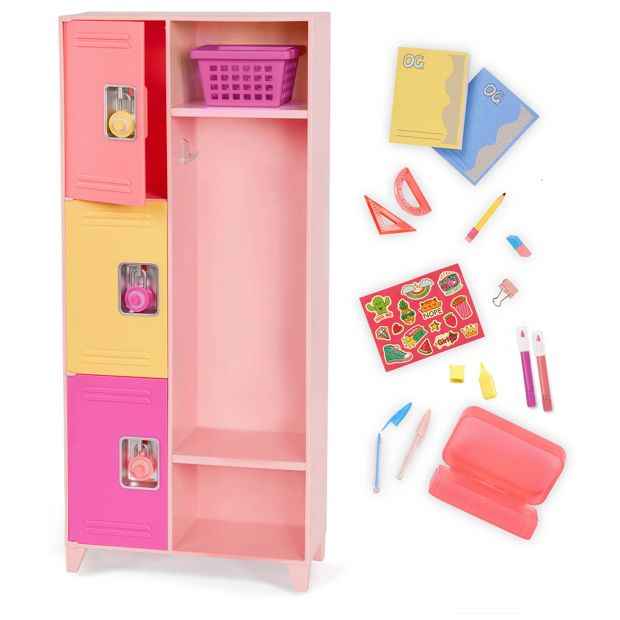 Our Generation School Spirit Locker Set