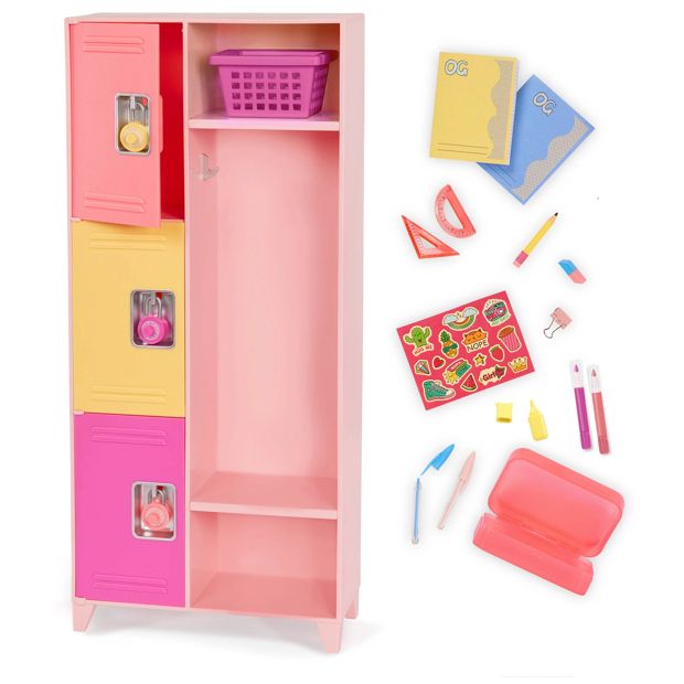 Our Generation School Spirit Locker Set