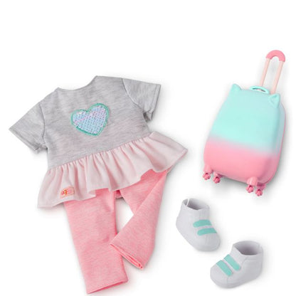 Our Generation 18in Doll Linzi & Travel Accessories