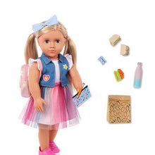 Our Generation 18in Elementary School Doll Evie With Accessories
