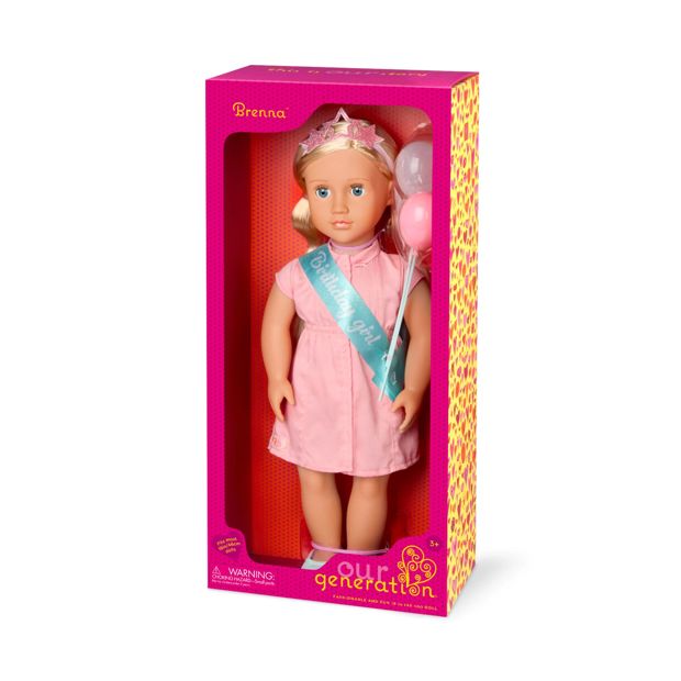 Our Generation 18in Birthday Party Doll Brenna