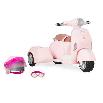 Our Generation Scooter With Side Car