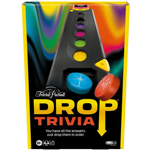 Trivial Pursuit Drop Trivia Game