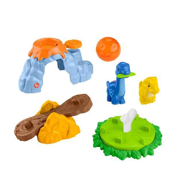 Mattel Fisher-Price Little People Spin & Play Dinosaur Playground Toddler Playset