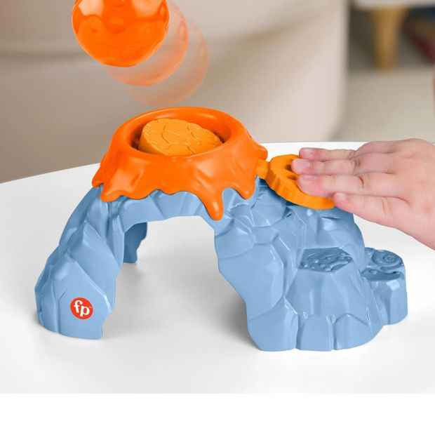 Mattel Fisher-Price Little People Spin & Play Dinosaur Playground Toddler Playset