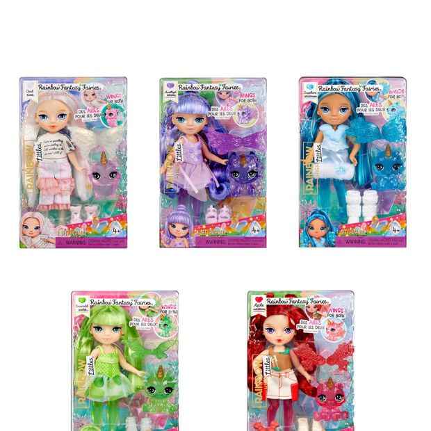 Rainbow High Littles Rainbow Fantasy Fairies Dolls - Assorted