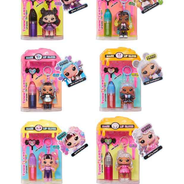 Yummiland Lip Gloss Dolls: Sour Sweeties - Assorted