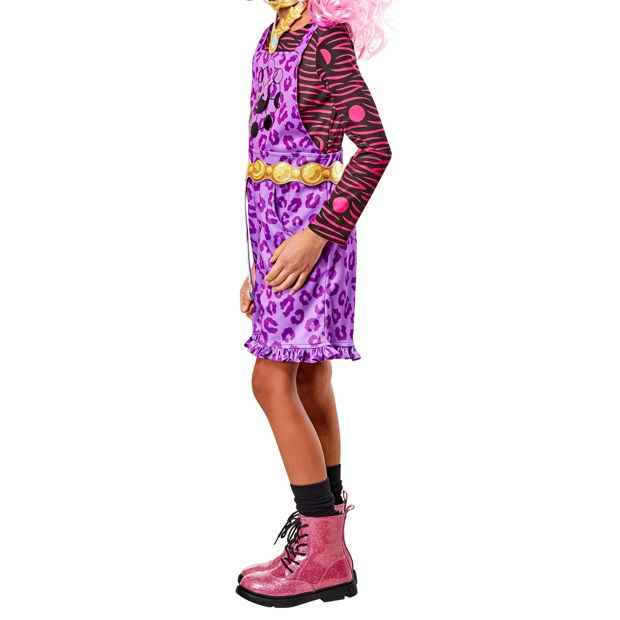 Monster High Clawdeen Wolf Deluxe Kids Costume Size 6-8yrs