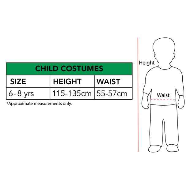 Monster High Clawdeen Wolf Deluxe Kids Costume Size 6-8yrs