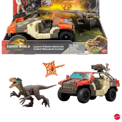 Mattel Jurassic World Rebirth Launch ‘N Battle Vehicle
