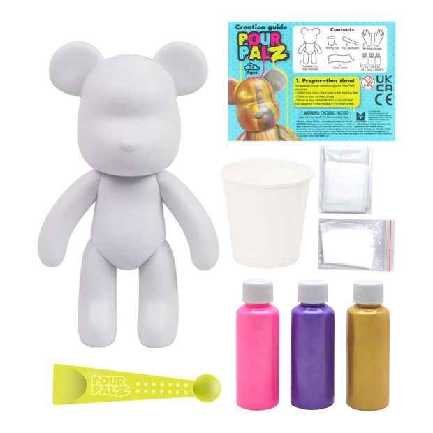 Pour PalZ Metallic Large Bears - Assorted
