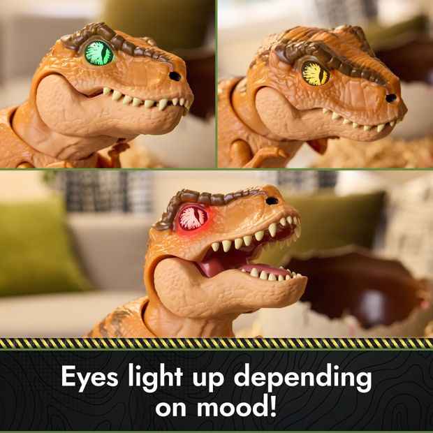 Jurassic World Primal Hatch Interactive Toy Dinosaur & Egg