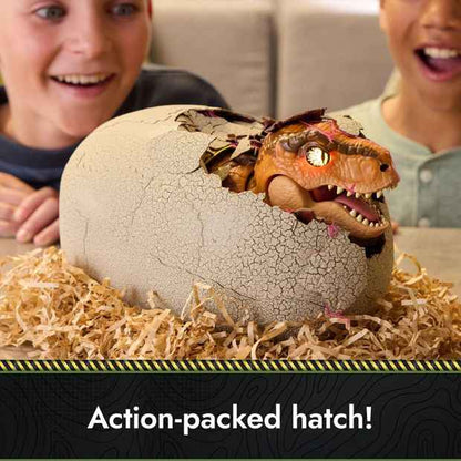 Jurassic World Primal Hatch Interactive Toy Dinosaur & Egg