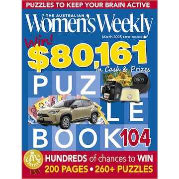 Australian Women's Weekly Puzzler Magazine each