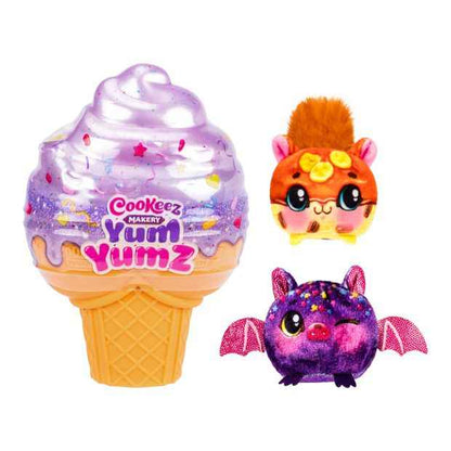 2 Pack Cookeez Makery Yum Yumz Scented Surprise Plush Pets - Assorted
