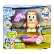 Bluey Chat Mates Figure - Bingo with Scooter