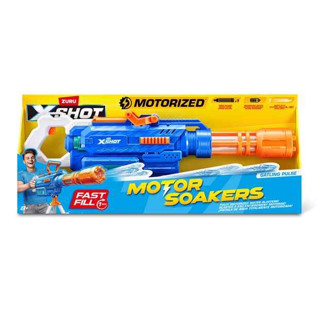 Xshot Water Gatling Motor Soaker By Zuru.