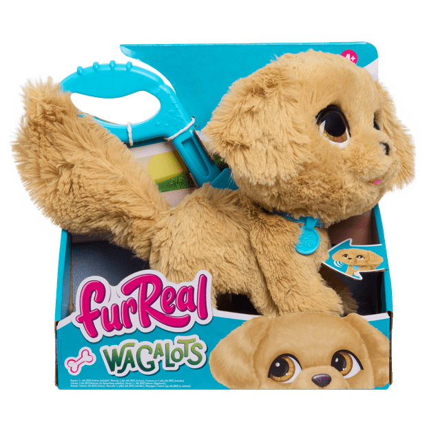 8 Inch Furreal Wag-A-Lots Golden Retriever Toy