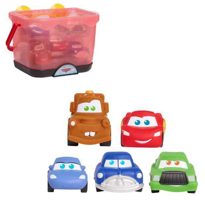 Toy Bath Caddy with Character Figures