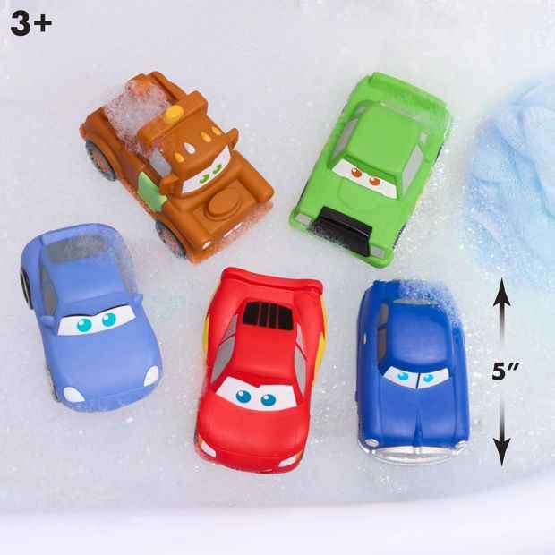 Toy Bath Caddy with Character Figures