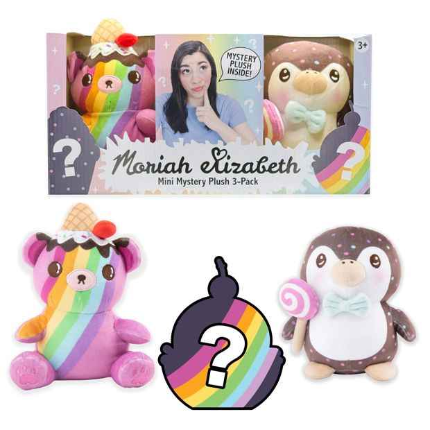 Moriah Elizabeth 6in. Mini Mystery Plush 3-Pack - Assorted