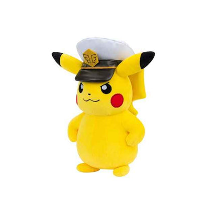 Pokemon Captain Pikachu 24cm Plush Toy