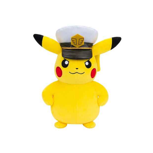 Pokemon Captain Pikachu 24cm Plush Toy