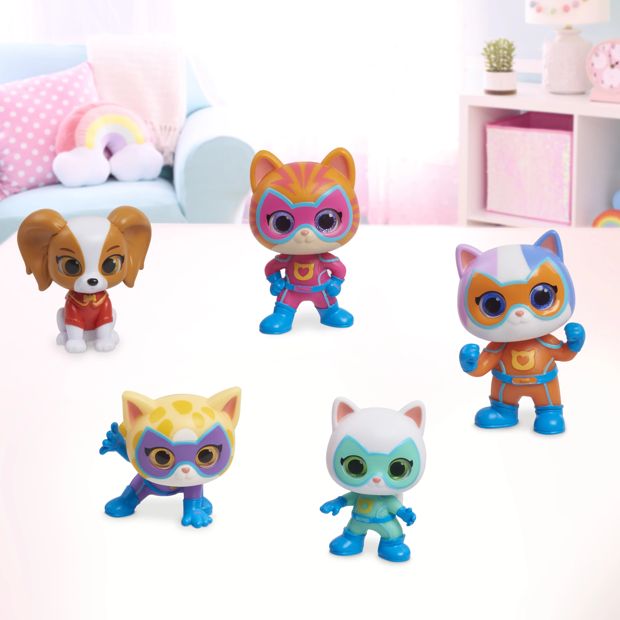 Superkitties Collectible Hero Squad Figure