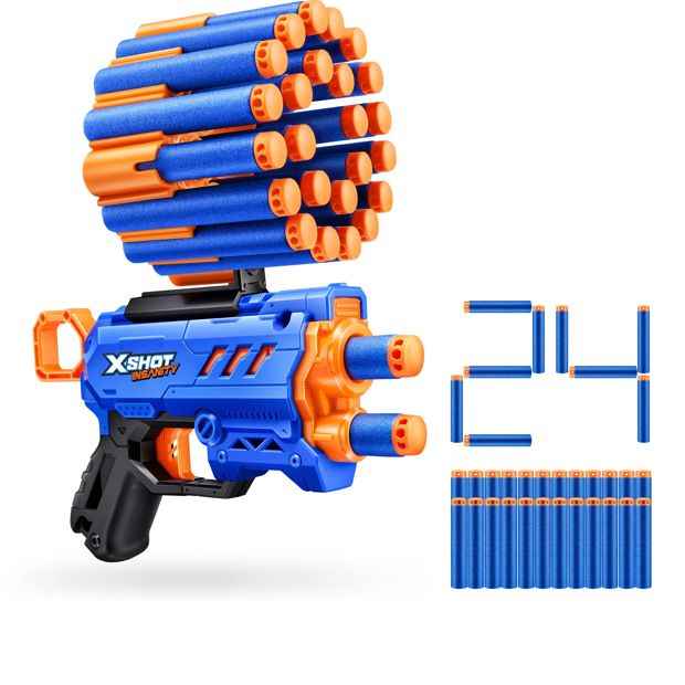 X-Shot Insanity Micro Blaster By Zuru