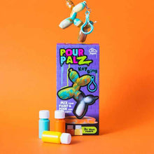 Pour Palz Mini Balloon Dog Keyring - Assorted