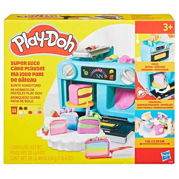 Play-Doh Super Slice Cake Playset
