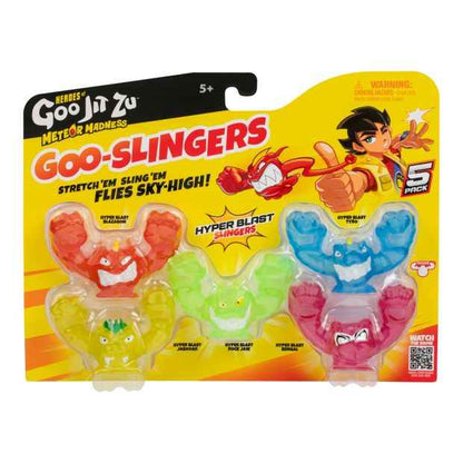 5 Pack Hogjz Meteor Madness Goo Slingers - Assorted