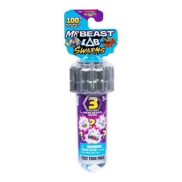 3 Pack MrBeast Lab Swarms Hyper Fusion Test Tube - Assorted