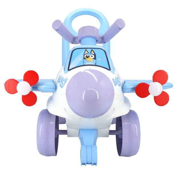Bluey Activity Plane Foot To Floor Ride On