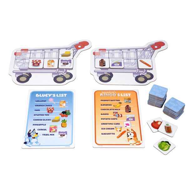 Bluey Shopping List Fun Memory Game