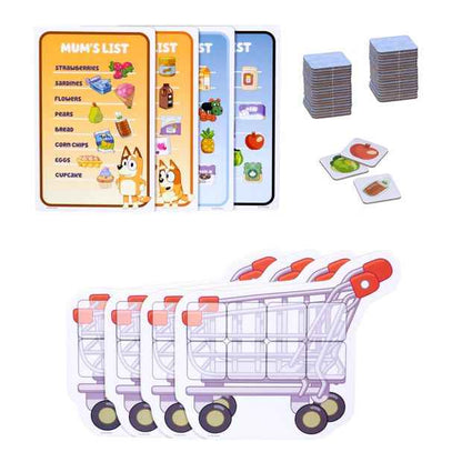 Bluey Shopping List Fun Memory Game