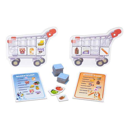 Bluey Shopping List Fun Memory Game