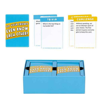 Do Your Friends Even Know Each Other? Card Game