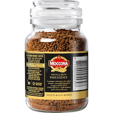 Moccona Freeze Dried Instant Coffee Specialty Blend Indulgence 100g