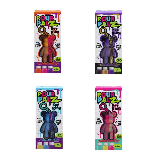 Pour PalZ Keyring - Assorted