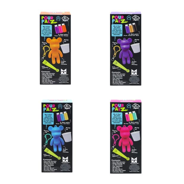 Pour PalZ Keyring - Assorted