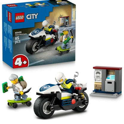 LEGO® City Police Motorcycle Chase 60455