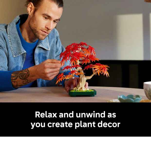 LEGO® Botanicals Japanese Red Maple Bonsai Tree 10348
