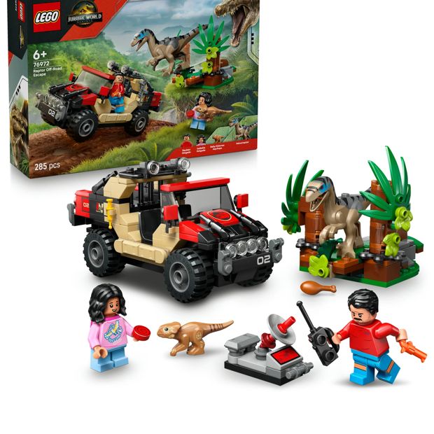 LEGO® Jurassic World Raptor Off-Road Escape 76972